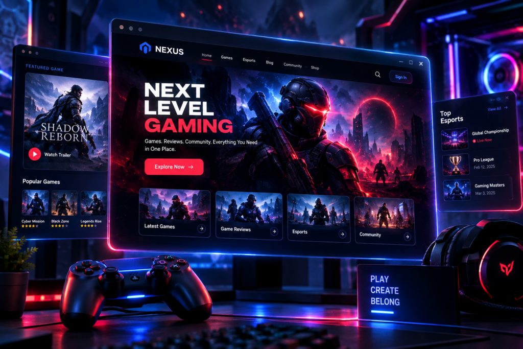 Games Pro Theme