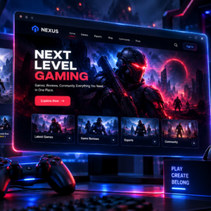 Games Pro Theme screenshot 1